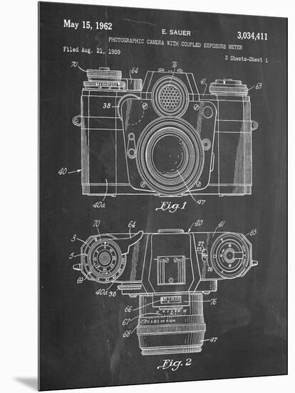 Photographic Camera Patent-null-Mounted Premium Giclee Print