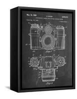 Photographic Camera Patent-null-Framed Stretched Canvas