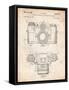 Photographic Camera Patent-Cole Borders-Framed Stretched Canvas