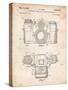 Photographic Camera Patent-Cole Borders-Stretched Canvas