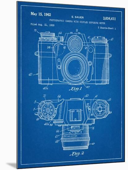 Photographic Camera-null-Mounted Art Print