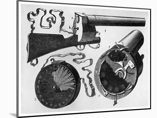 Photographic Gun Designed by Etienne Jules Marey, 1882-null-Mounted Giclee Print