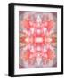 Photographic Layer Work from Flowers Symmetric Ornament-Alaya Gadeh-Framed Photographic Print