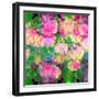 Photographic Layer Work from Orchids and Floral Ornaments-Alaya Gadeh-Framed Photographic Print