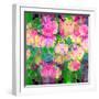 Photographic Layer Work from Orchids and Floral Ornaments-Alaya Gadeh-Framed Photographic Print