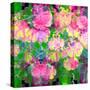 Photographic Layer Work from Orchids and Floral Ornaments-Alaya Gadeh-Stretched Canvas