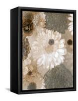 Photographic Layer Work from White and Brown Blossoms-Alaya Gadeh-Framed Stretched Canvas