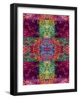 Photographic Layer Work Ornament from Trees Multicolor-Alaya Gadeh-Framed Photographic Print