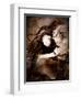 Photographic Layer Work with Ornaments from Flowers-Alaya Gadeh-Framed Photographic Print