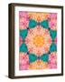 Photographic Mandala Ornament from Flowers-Alaya Gadeh-Framed Photographic Print