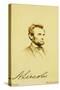 Photographic Portrait of Abraham Lincoln, 1864-Mathew Brady-Stretched Canvas