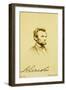 Photographic Portrait of Abraham Lincoln, 1864-Mathew Brady-Framed Giclee Print