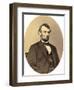 Photographic Portrait of Lincoln-null-Framed Art Print