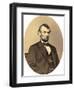 Photographic Portrait of Lincoln-null-Framed Art Print