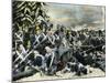 Photographic Representation of the Battle of Austerlitz-null-Mounted Giclee Print