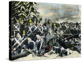 Photographic Representation of the Battle of Austerlitz-null-Stretched Canvas