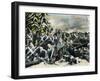Photographic Representation of the Battle of Austerlitz-null-Framed Giclee Print