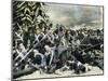 Photographic Representation of the Battle of Austerlitz-null-Mounted Giclee Print