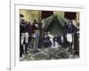 Photographic Representation of the Death of Napoleon on St Helena-null-Framed Giclee Print