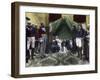 Photographic Representation of the Death of Napoleon on St Helena-null-Framed Giclee Print