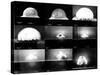 Photographic Sequence of the Trinity Test, the First Manmade Nuclear Explosion-null-Stretched Canvas