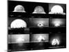 Photographic Sequence of the Trinity Test, the First Manmade Nuclear Explosion-null-Mounted Photo