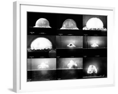 'Photographic Sequence of the Trinity Test, the First Manmade Nuclear ...
