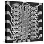 Photographically Produced Computer Circuit Magnified 40 Times-Henry Groskinsky-Stretched Canvas