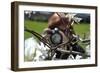 Photographing a Flower, 2020,(Photograph)-Anthony Butera-Framed Giclee Print