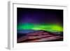 Photographing the Auroras and Icebergs at the Glacial Lagoon, Jokulsarlon Breidamerkurjokull-null-Framed Photographic Print