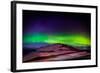 Photographing the Auroras and Icebergs at the Glacial Lagoon, Jokulsarlon Breidamerkurjokull-null-Framed Photographic Print