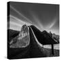 Photographing the Great Wall-Hua Zhu-Stretched Canvas