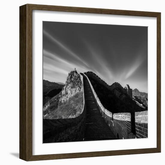 Photographing the Great Wall-Hua Zhu-Framed Photographic Print