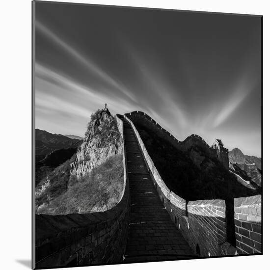 Photographing the Great Wall-Hua Zhu-Mounted Photographic Print