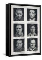 Photographs of Murderers Whose Criminal Nature Lombroso Believed is Revealed in Their Physiognomy-null-Framed Stretched Canvas