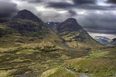 Waterfall in the Cuillin Mountains, Isle of Skye , Scotland-PhotoImages-Framed Photographic Print