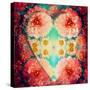 Photomontage from Heart and Flowers-Alaya Gadeh-Stretched Canvas