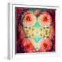 Photomontage from Heart and Flowers-Alaya Gadeh-Framed Photographic Print