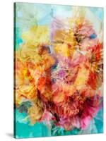 Photomontage of a Bouquet-Alaya Gadeh-Stretched Canvas