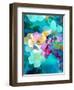 Photomontage of Blossoms in Water-Alaya Gadeh-Framed Photographic Print