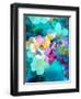 Photomontage of Blossoms in Water-Alaya Gadeh-Framed Photographic Print