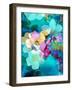 Photomontage of Blossoms in Water-Alaya Gadeh-Framed Photographic Print