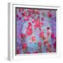 Photomontage of Red Roses and Floralen Ornaments-Alaya Gadeh-Framed Photographic Print