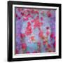 Photomontage of Red Roses and Floralen Ornaments-Alaya Gadeh-Framed Photographic Print