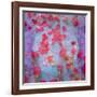 Photomontage of Red Roses and Floralen Ornaments-Alaya Gadeh-Framed Photographic Print