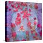 Photomontage of Red Roses and Floralen Ornaments-Alaya Gadeh-Stretched Canvas