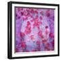 Photomontage of Red Roses and Floralen Ornaments-Alaya Gadeh-Framed Photographic Print