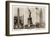 Photos of New York City Sights-null-Framed Art Print