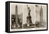 Photos of New York City Sights-null-Framed Stretched Canvas