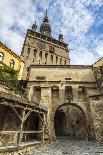 Clock Tower of Sighisoara Citadel, Romania-Photosebia-Photographic Print